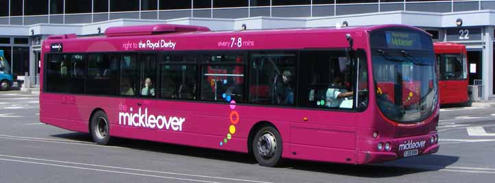 Trent Barton Volvo B7RLE Wright Mickleover 732